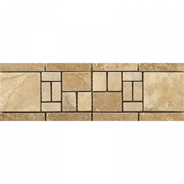 Dekoratif  Traverten Mozaik Bordür-DT1323